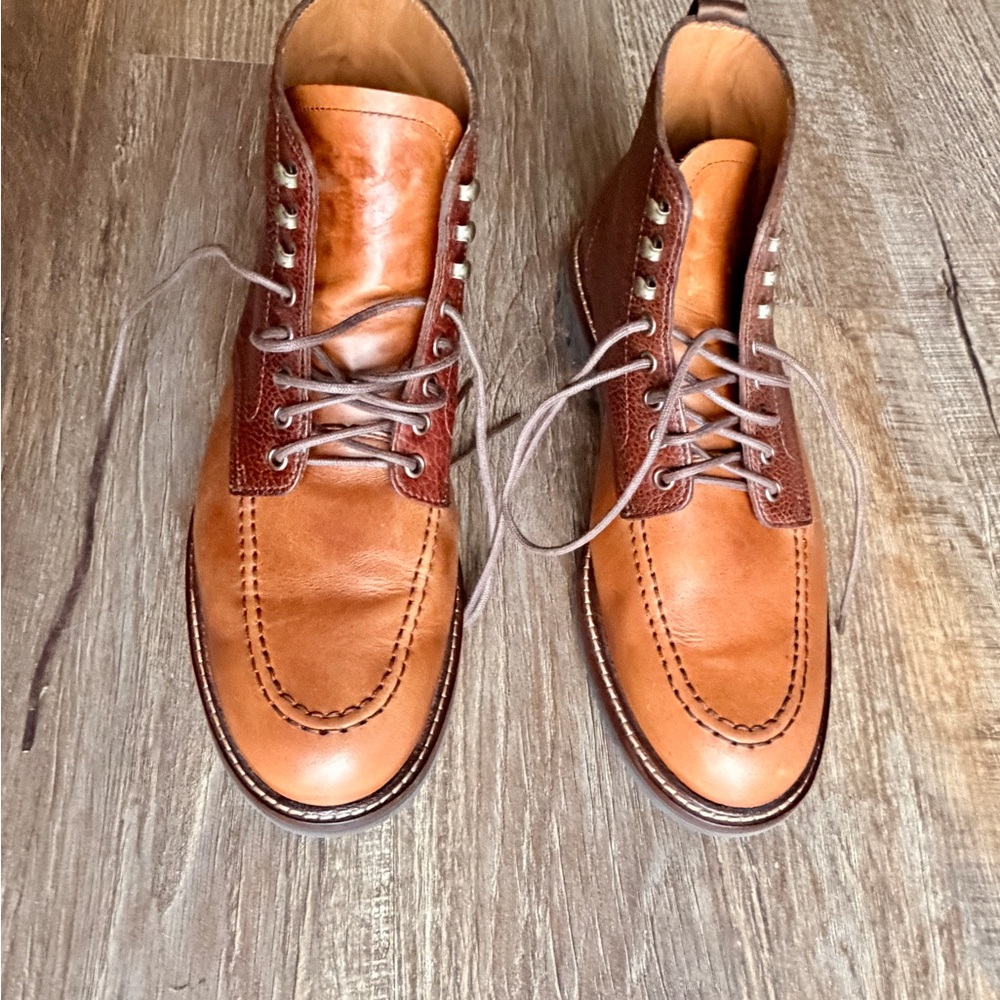 Taft Burgundy Brown Chukka Boots